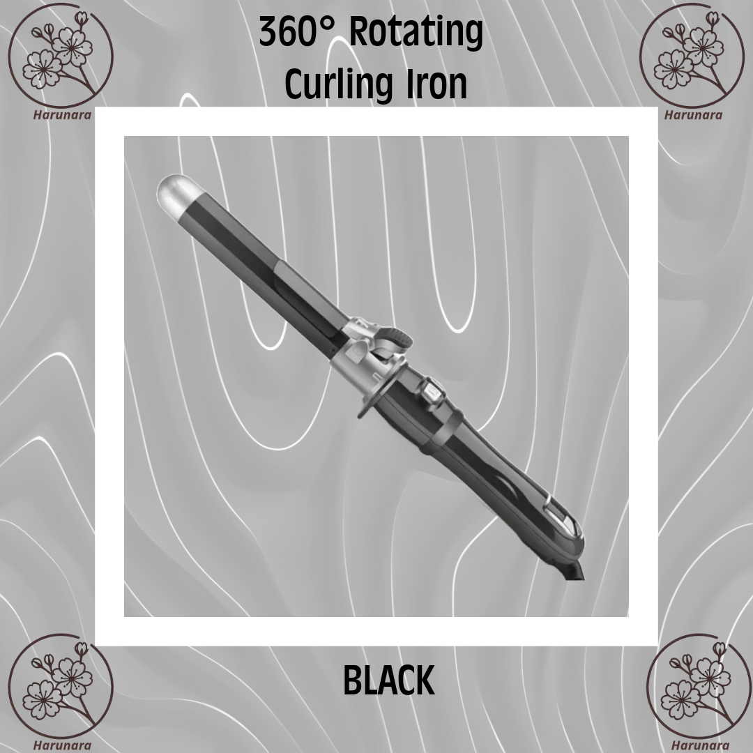 360° Rotating Curling Iron