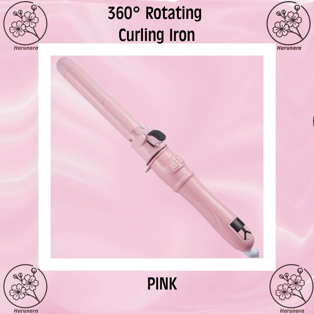 360° Rotating Curling Iron