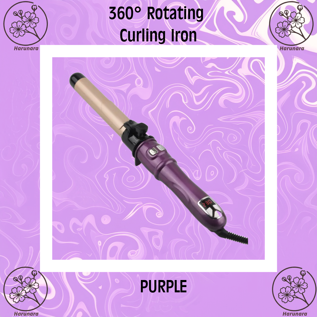 360° Rotating Curling Iron